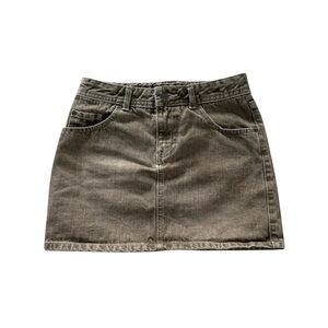 Mossimo Supply Co Green Mini Pencil Skirt Casual
